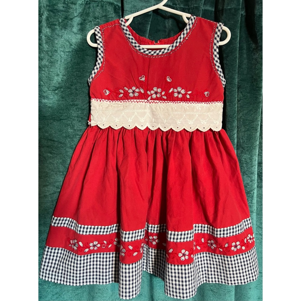 Vintage Toddler Girls 2T Dress